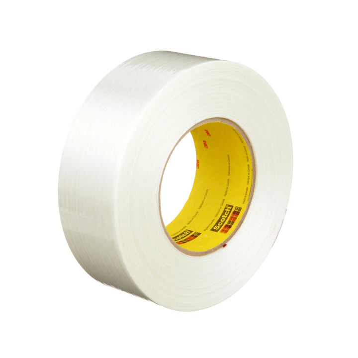 Scotch® Filament Tape 890MSR, Clear, 48 mm x 55 m, 8 mil