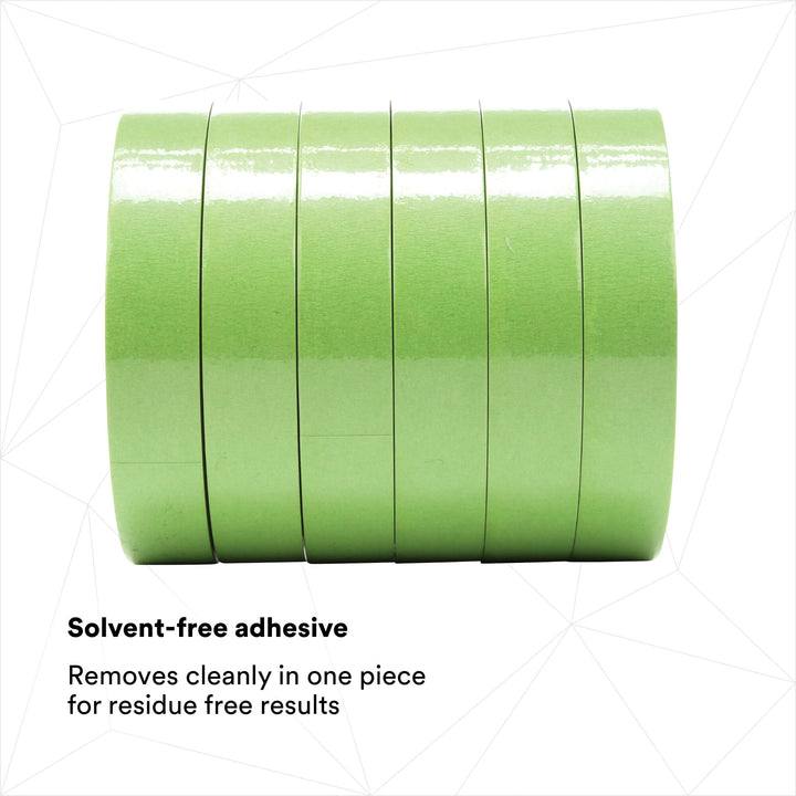 3M High Performance Green Masking Tape 401+, 24 mm x 55 m 6.7 mil