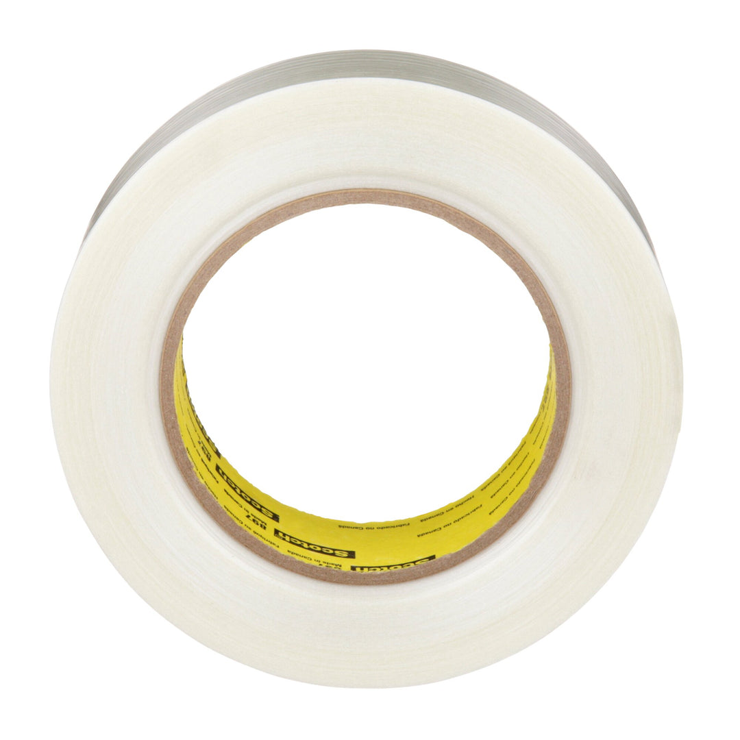 Scotch® Filament Tape 897, Clear, 36 mm x 55 m, 5 mil