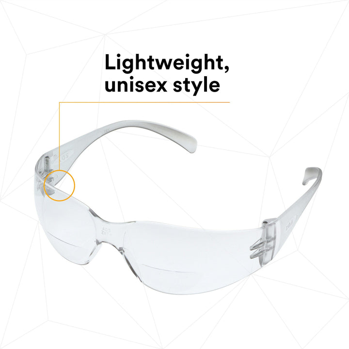 3M Virtua Reader Protective Eyewear 11513-00000-20 Clear Anti-FogLens