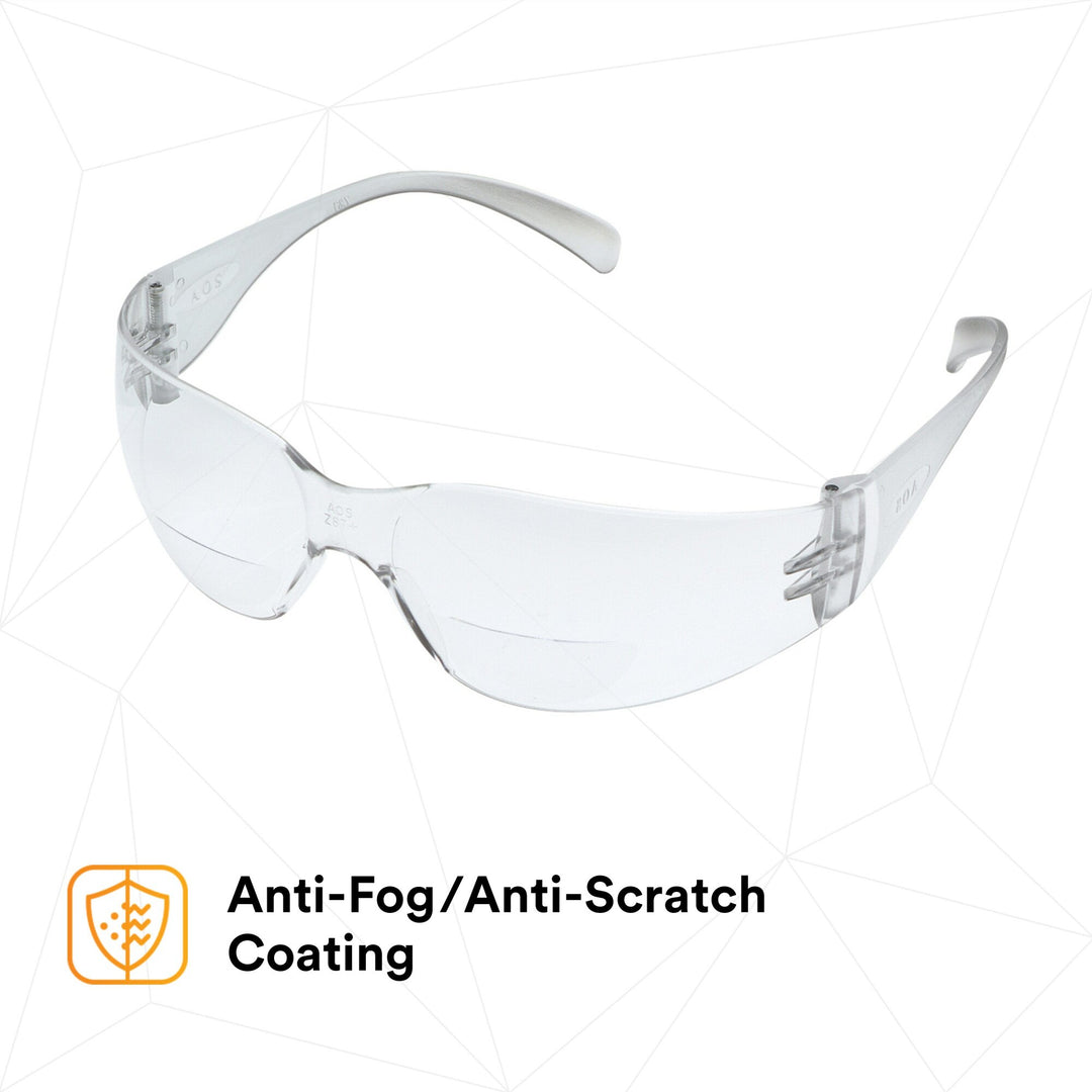 3M Virtua Reader Protective Eyewear 11514-00000-20 Clear Anti-FogLens