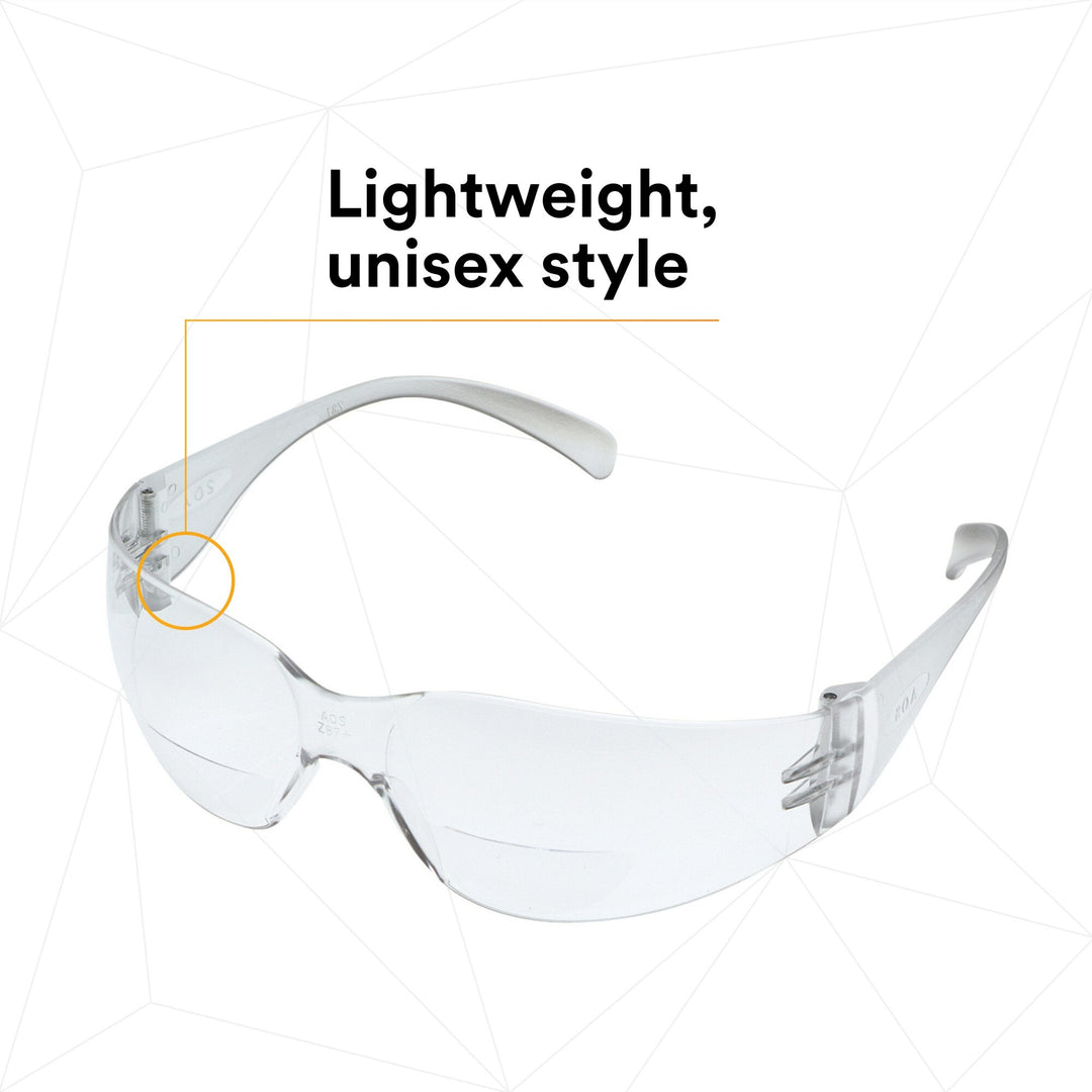 3M Virtua Reader Protective Eyewear 11515-00000-20 Clear Anti-FogLens