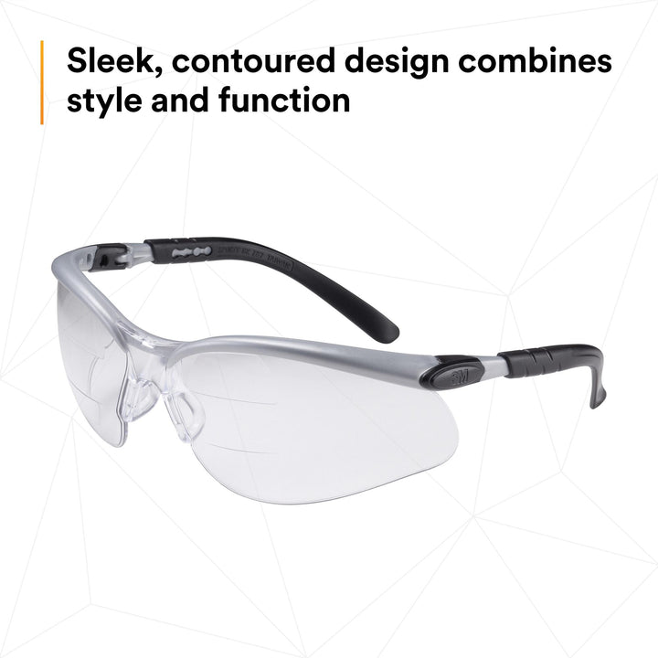 3M BX Dual Reader Protective Eyewear 11458-00000-20, Clear Anti-Fog
Lens