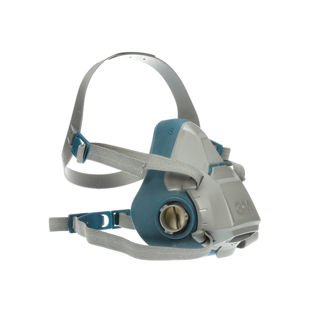 3M Rugged Comfort Half Facepiece Reusable Respirator 6501/49487, Small