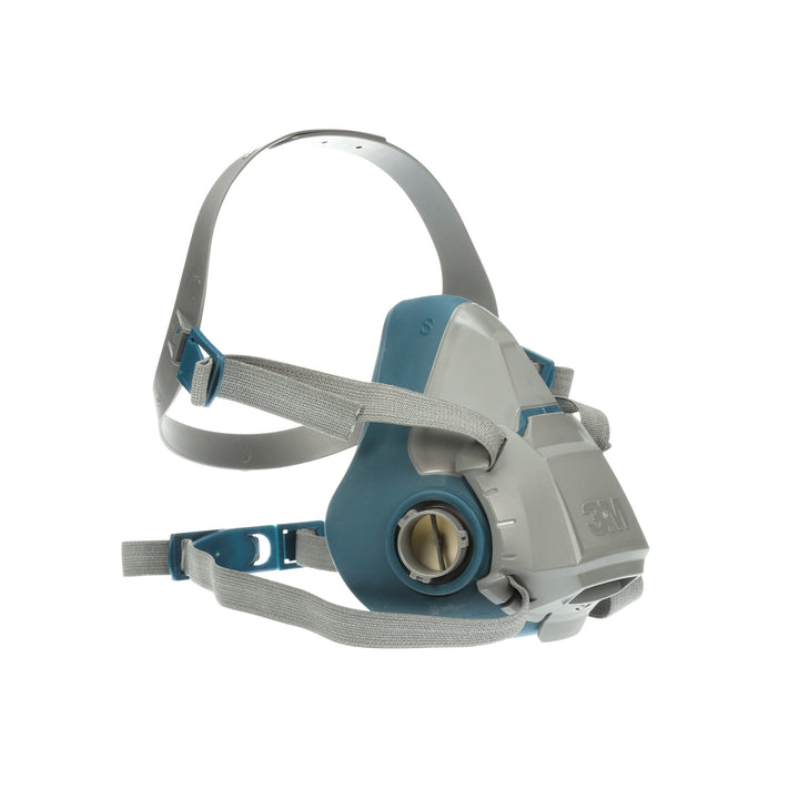 3M Rugged Comfort Half Facepiece Reusable Respirator 6501/49487, Small