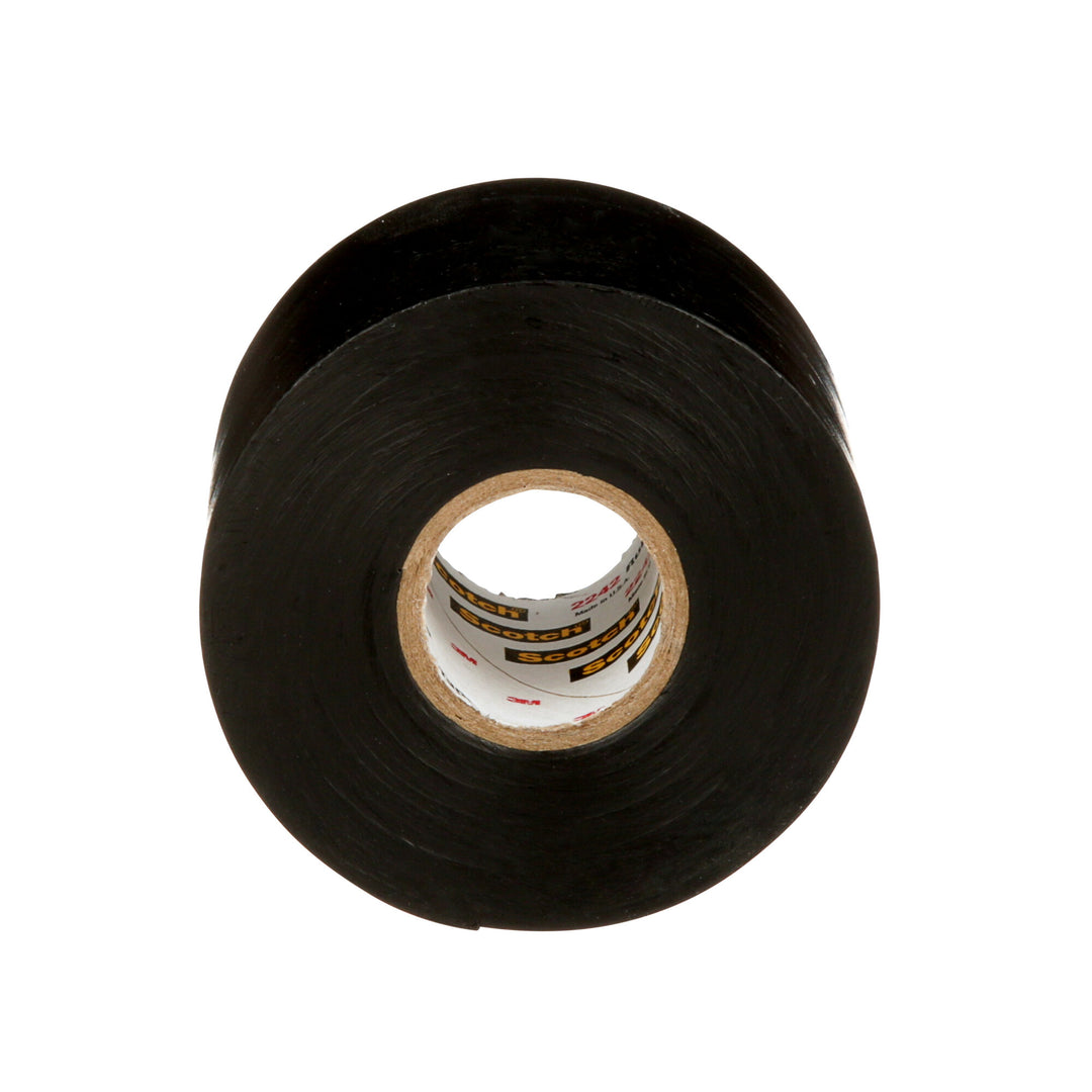 3M Linerless Electrical Rubber Tape 2242, 2 in x 15 ft, 1 in core,
Black