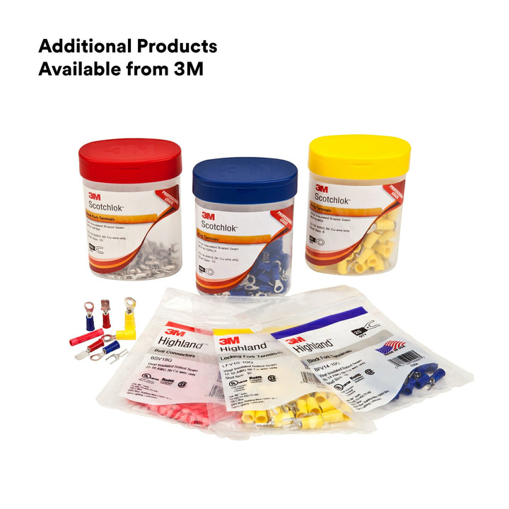 3M Scotchlok Block Fork Vinyl Insulated, MV18-10FBX