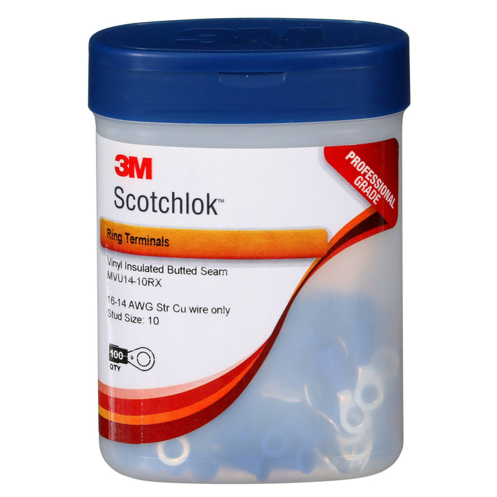 3M Scotchlok Ring Vinyl Insulated, MVU14-10RX