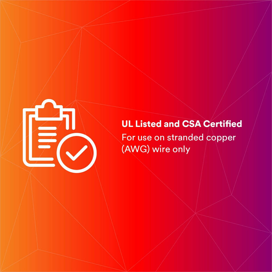 3M Scotchlok Ring Nylon Insulated, MNG14-10RX