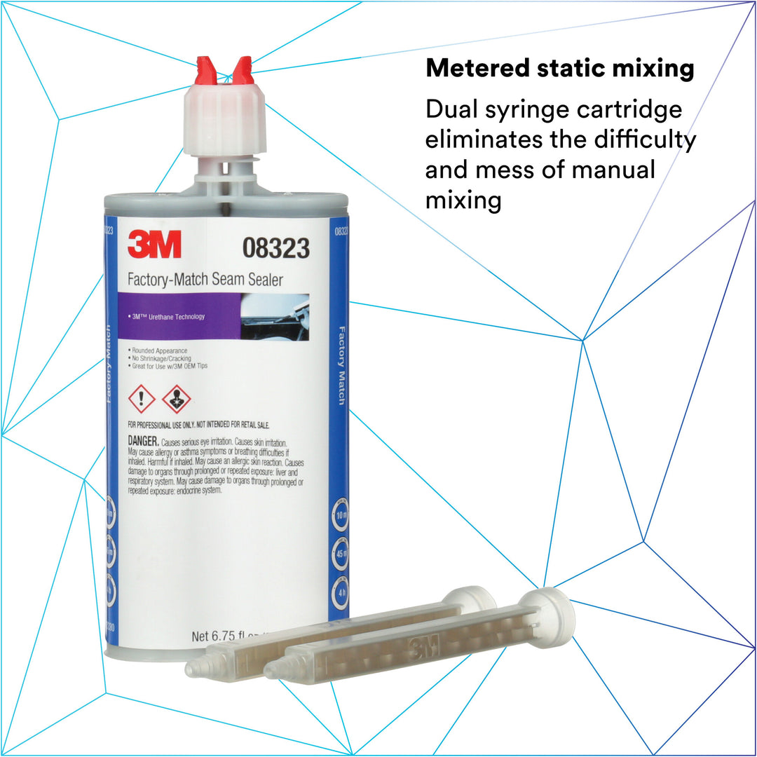 3M Factory-Match Seam Sealer, 08323, 200 mL Cartridge