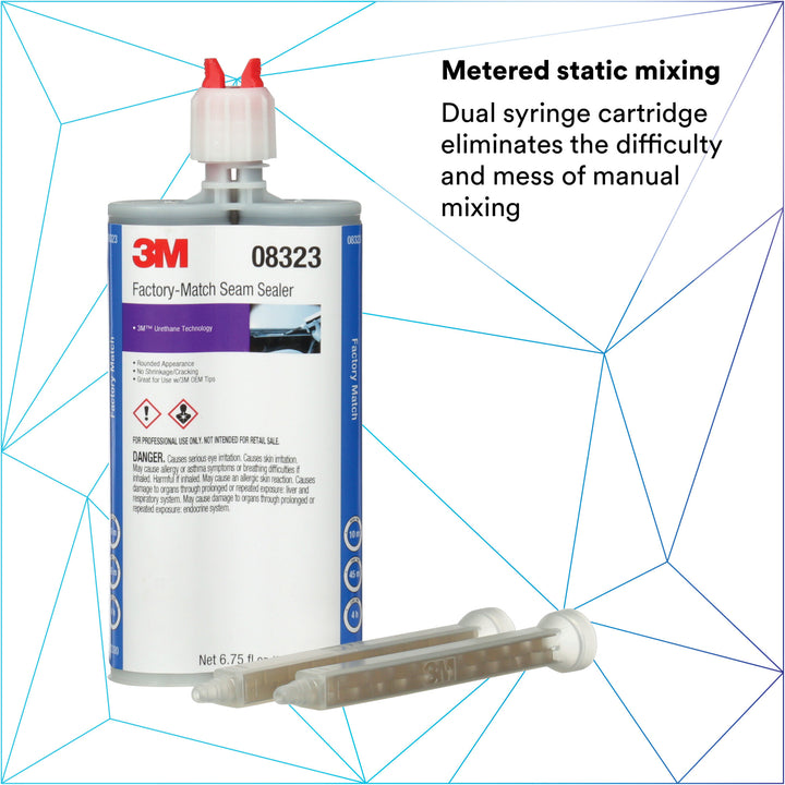 3M Factory-Match Seam Sealer, 08323, 200 mL Cartridge