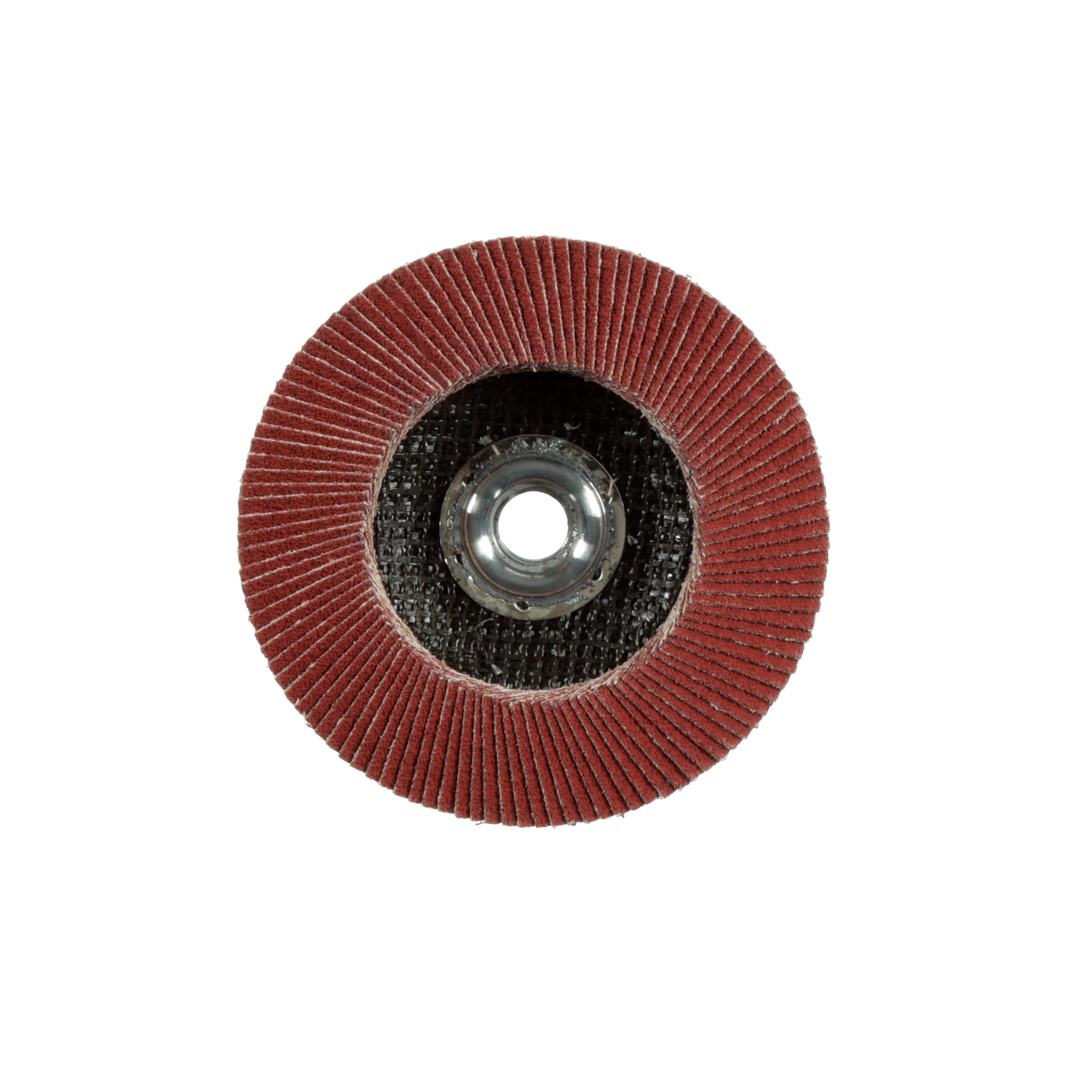 3M Cubitron II Flap Disc 967A, 80+, T27 Quick Change, 4-1/2 in x
5/8"-11, Giant
