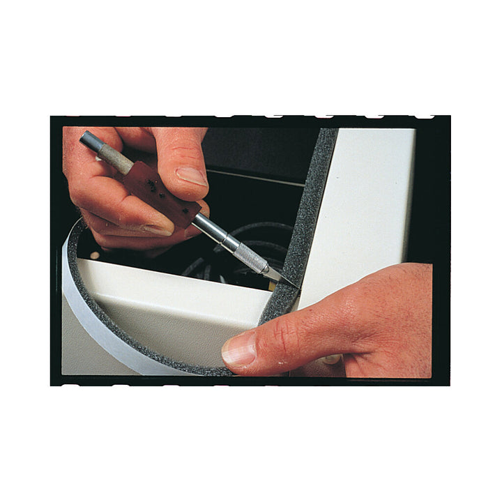 3M Urethane Foam Tape 4314, Charcoal, Gray, 1/4 in x 18 yd, 250 mil