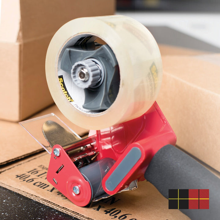 Scotch® High Tack Box Sealing Tape 311+, Clear, 48 mm x 100 m