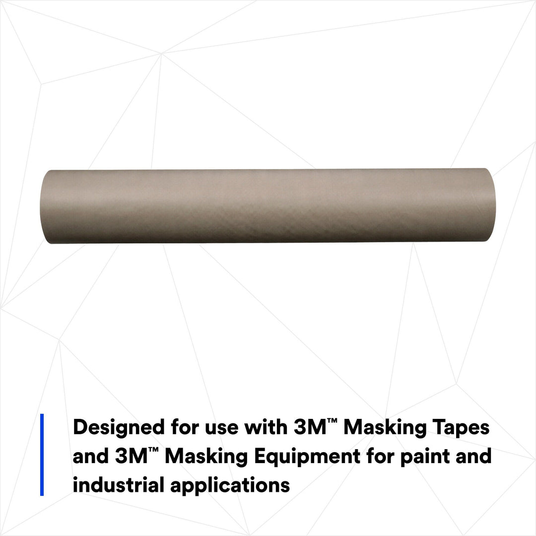 Scotch® Steel Gray Masking Paper, 55491, 48 in x 1000 ft