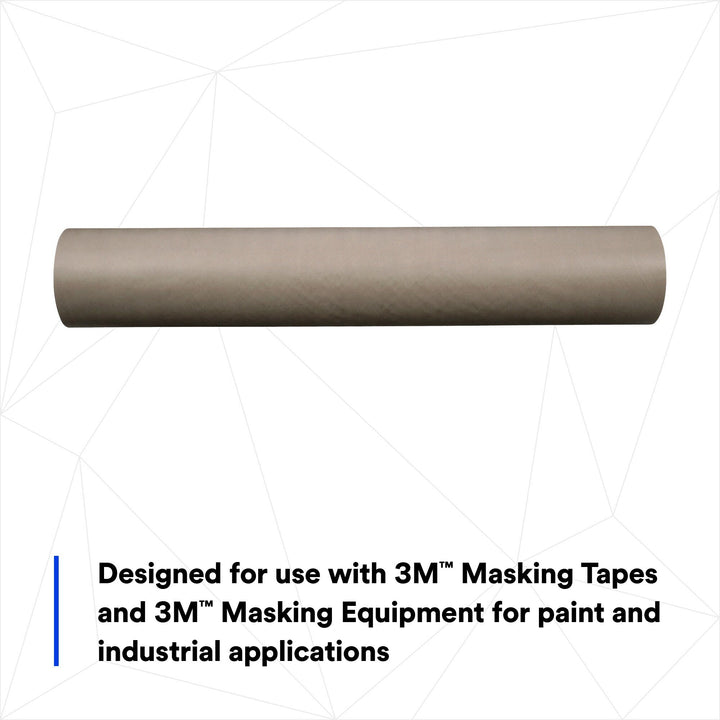 Scotch® Steel Gray Masking Paper, 55491, 48 in x 1000 ft