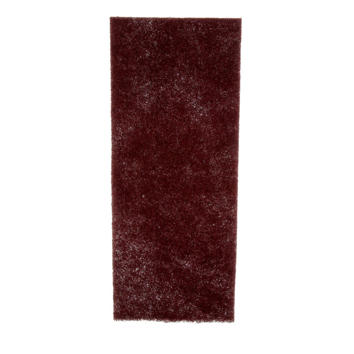 3M Hand Sanding Metal Finishing Pad 7414NA, 4.375 in x 11 in, Maroon
Medium