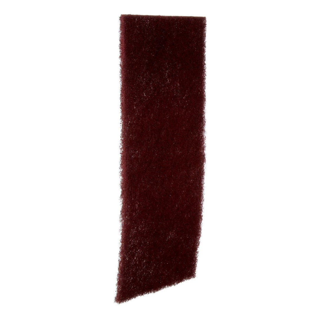 3M Hand Sanding Metal Finishing Pad 7414NA, 4.375 in x 11 in, Maroon
Medium