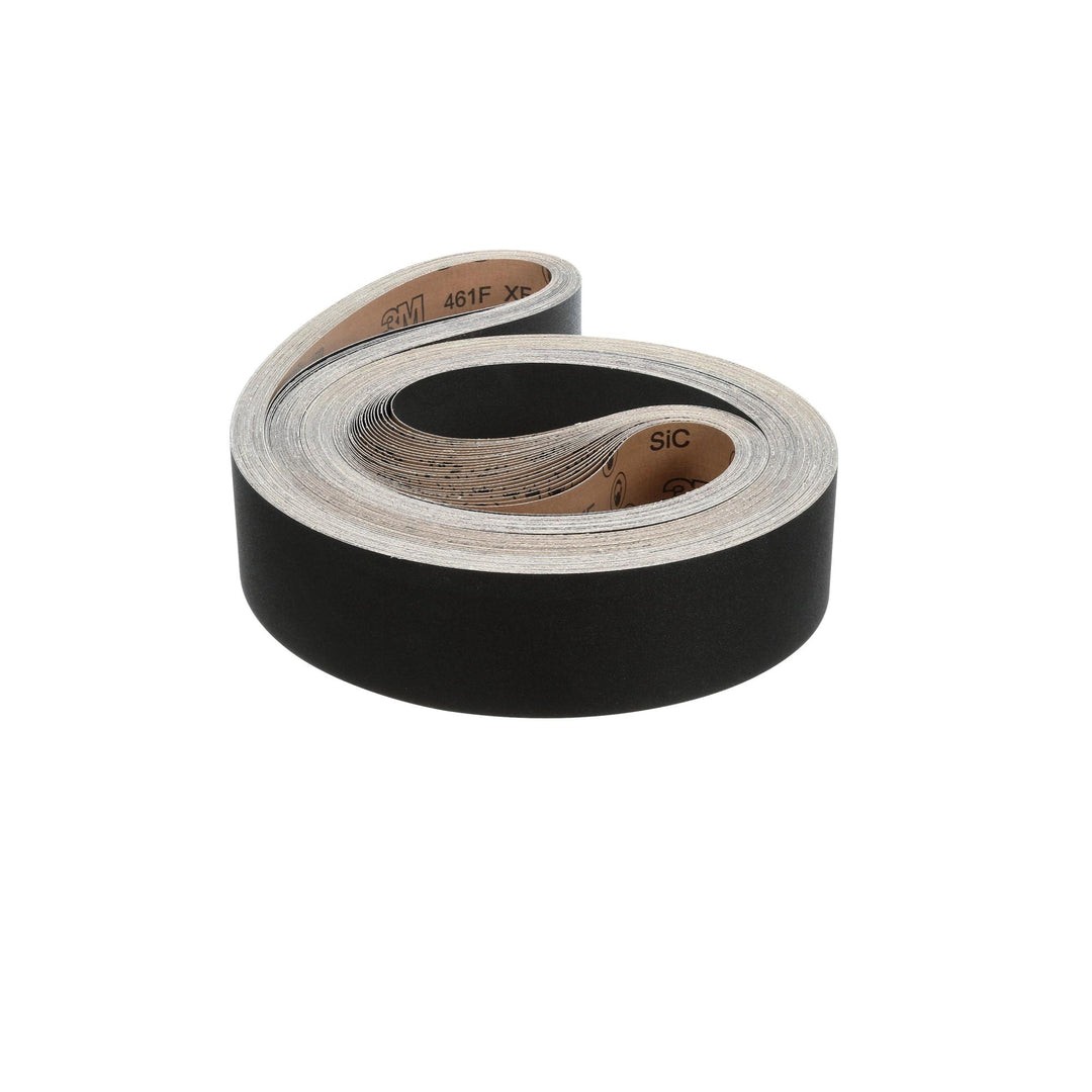 3M Cloth Belt 461F, P120 XF-weight, 4 in x 138 in, Sine-lok,
Single-flex