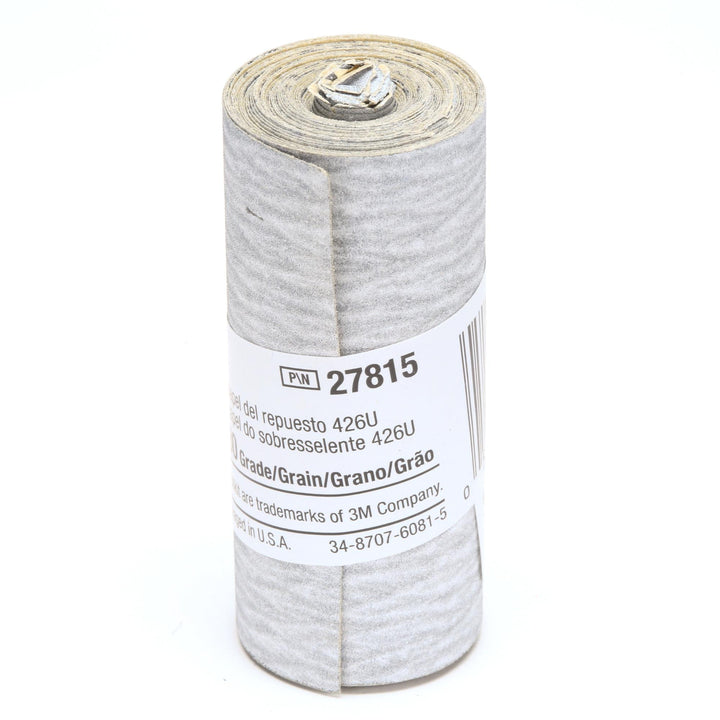 3M Stikit Paper Refill Roll 426U, 280 A-weight, 2-1/2 in x 100 in,
10/Carton