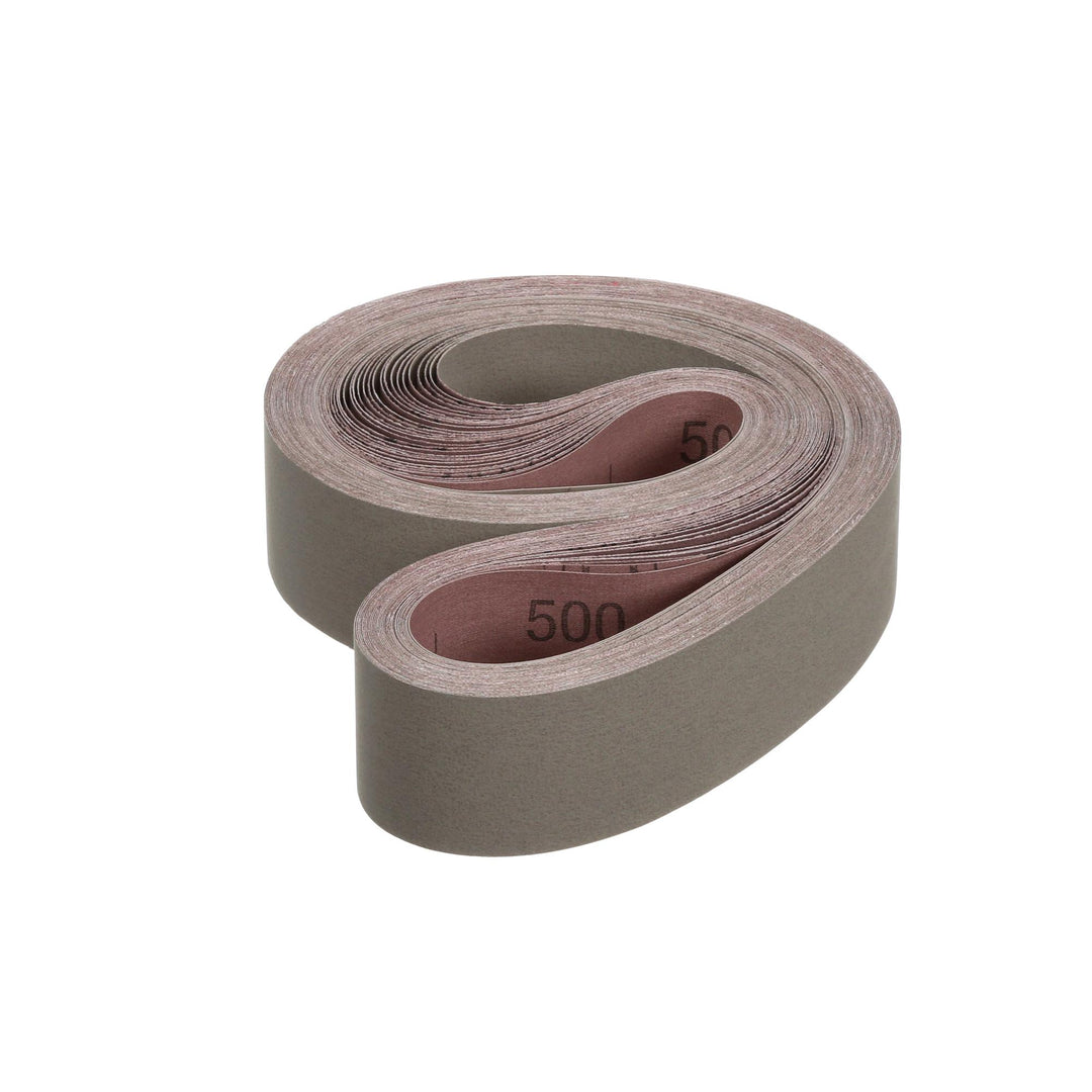 3M Cloth Belt 211K, 500 J-weight, 2 in x 48 in, Film-lok, Full-flex