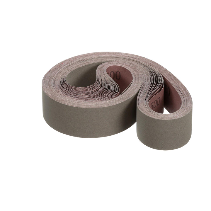 3M Cloth Belt 211K, 500 J-weight, 2 in x 48 in, Film-lok, Full-flex