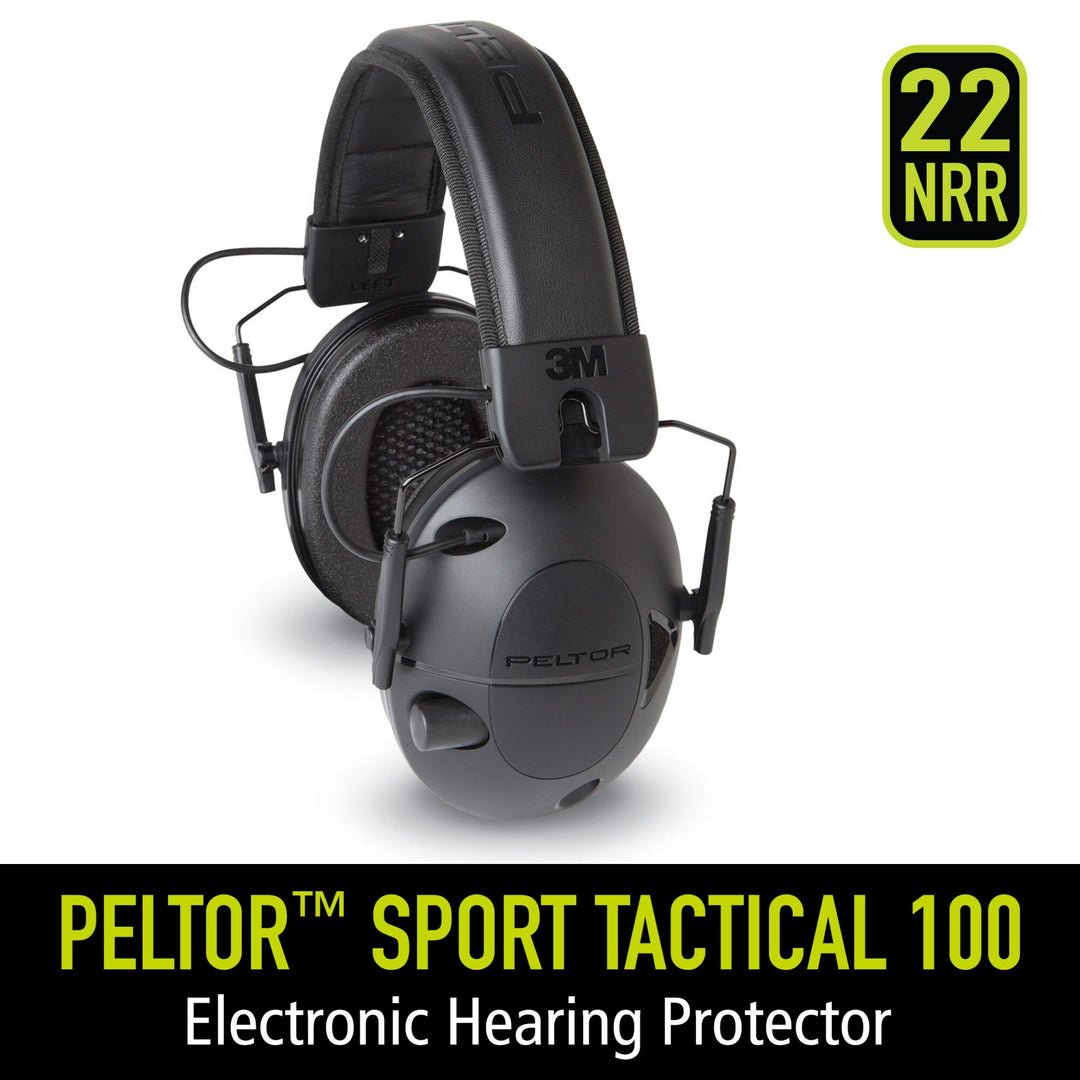 Peltor Sport Tactical 100 Electronic Hearing Protector, TAC100-OTH