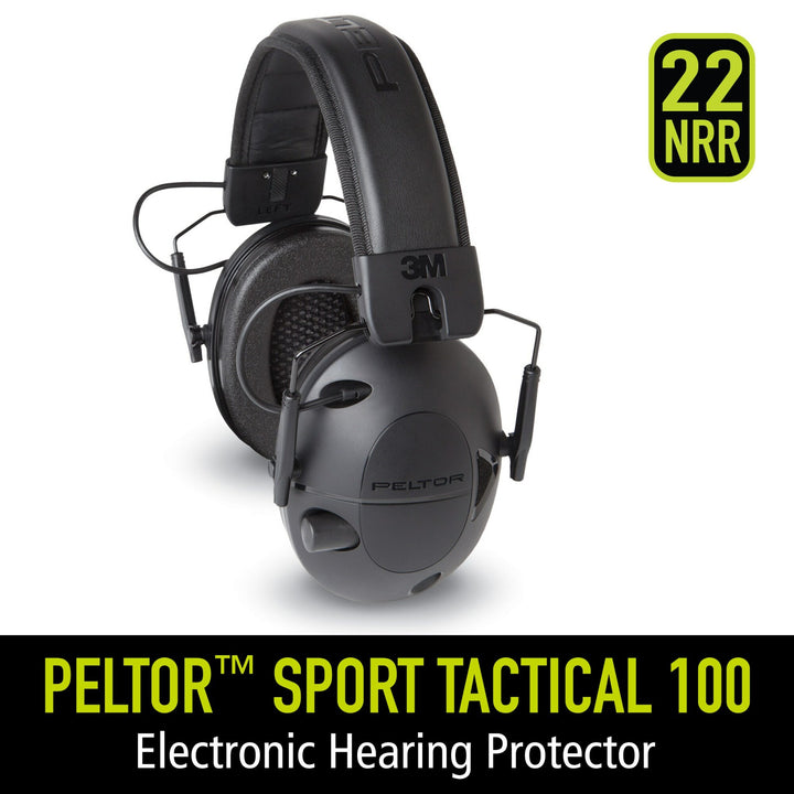 Peltor Sport Tactical 100 Electronic Hearing Protector, TAC100-OTH