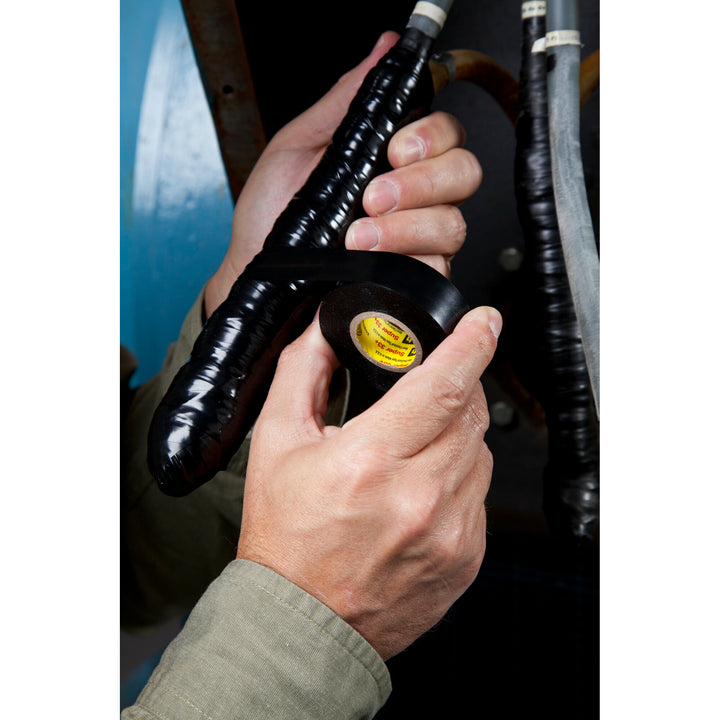 Scotch® Super 33+ Vinyl Electrical Tape, 3/4 in x 44 ft, Black, 10
rolls/carton