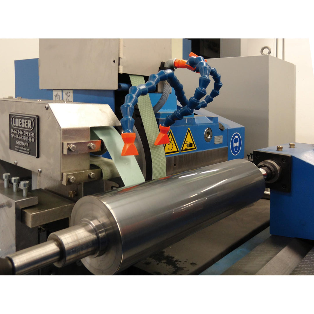 3M Microfinishing Film Belt 372L, 60 Mic 5MIL, 2 in x 72 in, 25/Pac