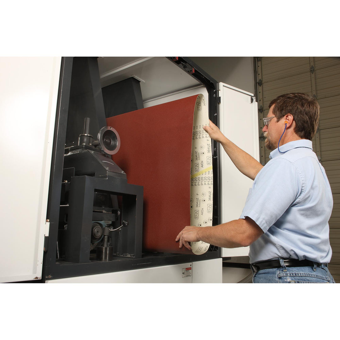 3M Paper Belt 364UZ, 36 in x 75 in, P120 F-weight, Full-Flex