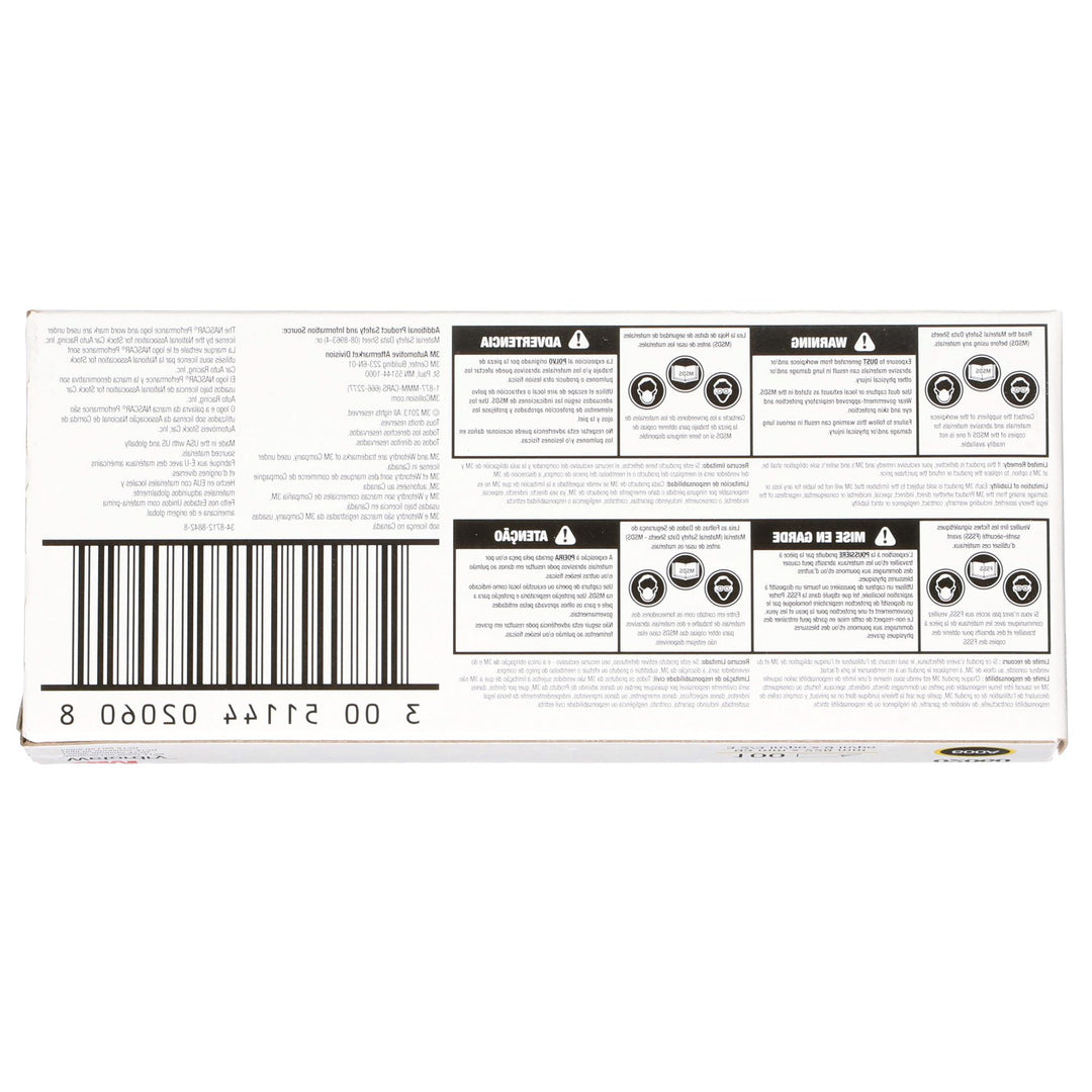 3M Wetordry Abrasive Sheet 413Q, 02060, 600, 3 2/3 in x 9 in, 100
Sheets/Carton