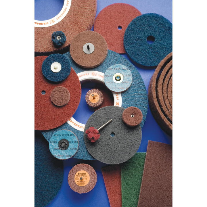 Standard Abrasives Buff and Blend HP Disc, 858708, 6 in x 1 in A VFN,
10/Pac