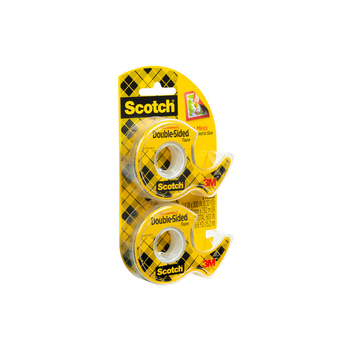 Scotch® Double Sided Tape 237DM-2, 3/4 in x 300 in