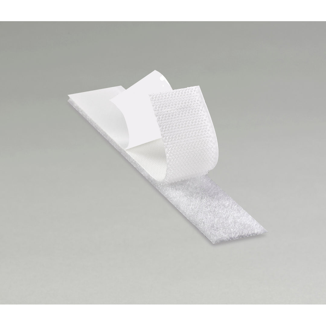 3M Hook Fastener SJ3532N, White, 3/4 in x 50 yd