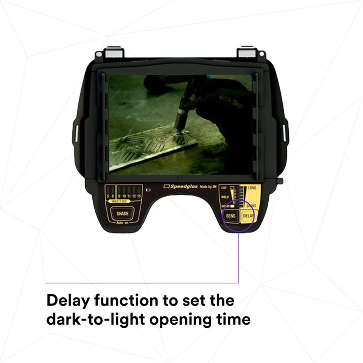 3M Speedglas 9100XXi Auto Darkening Filter with Silver Front