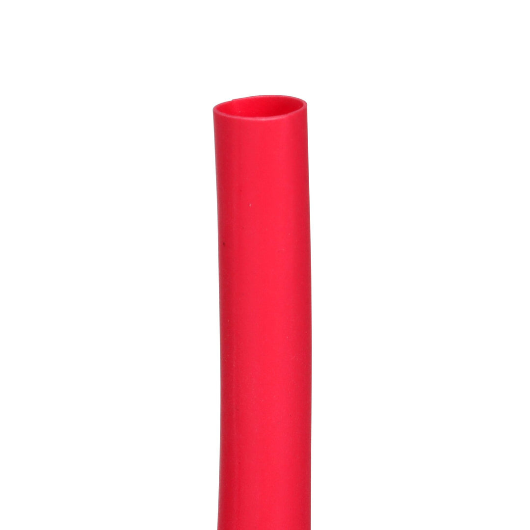 3M Heat Shrink Thin-Wall Tubing FP-301-3/16-48"-Red-250 Pcs, 48 inLength sticks