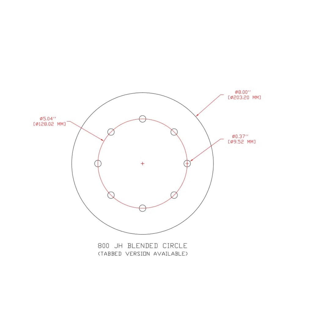3M Stikit Paper Disc Roll 363I, P100 F-weight, 8 in x NH, D/F 8HL, Die800JH