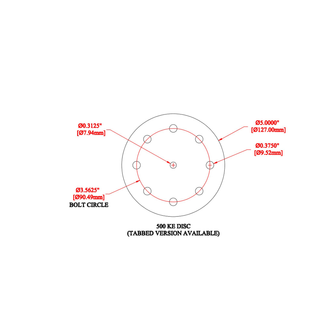 3M Cubitron II Hookit Film Disc 775L, 150+, 5 in x 5/16 in, D/F 8HL,Die 500KE