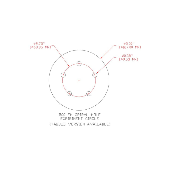 3M Hookit Film Disc 375L, P1500, 5 in x NH, D/F 5HL, Die 500FH