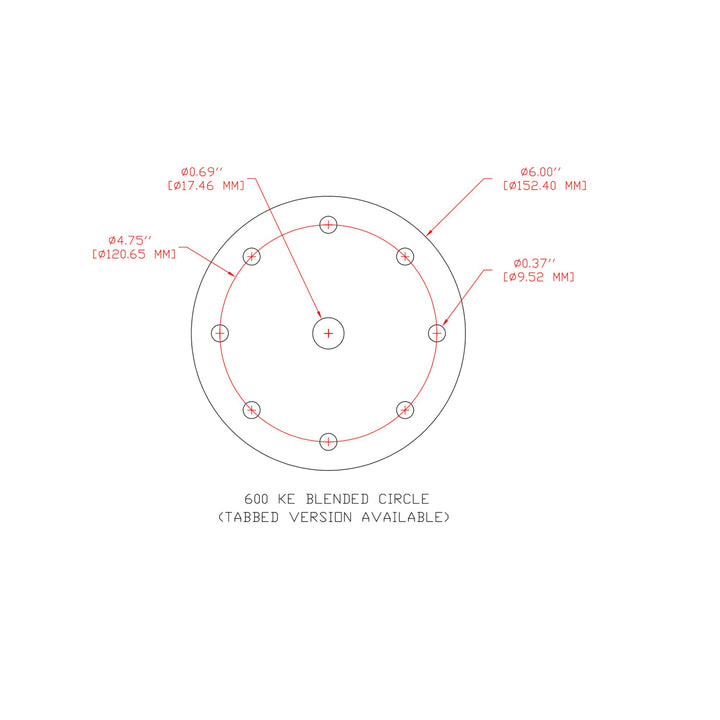 3M Hookit Paper Disc 216U, P800 A-weight, 6 in x 11/16 in, D/F 8HL,Die 600KE