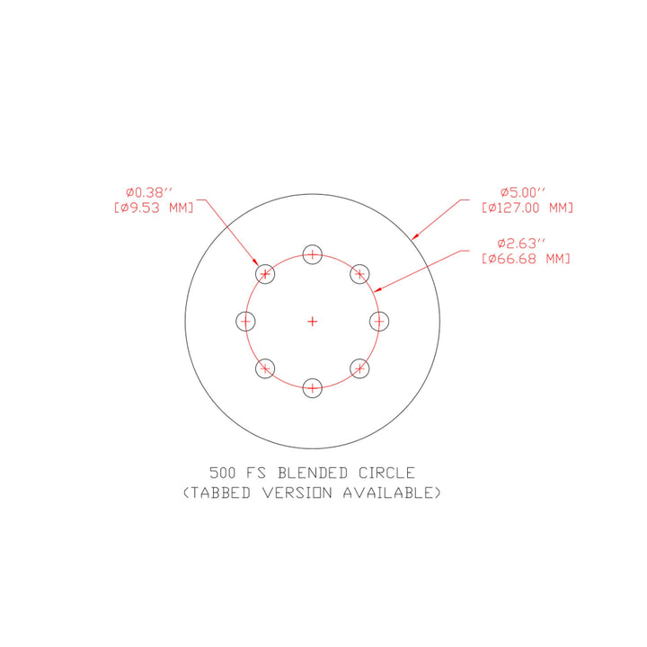 3M Hookit Paper Disc 236U, P120 C-weight, 5 in x NH, D/F 8HL, Die500FS