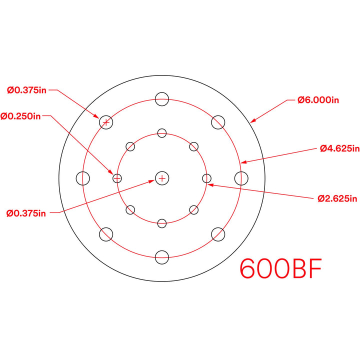 3M Hookit Paper Disc 236U, P220 C-weight, 6 in x 3/8 in, D/F 16HL, Die600BF