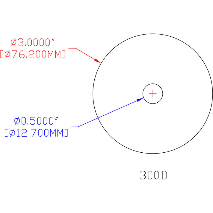 3M Cubitron II Stikit Film Disc 775L, 220+, 3 in x 1/2 in, Lineredw/Tab