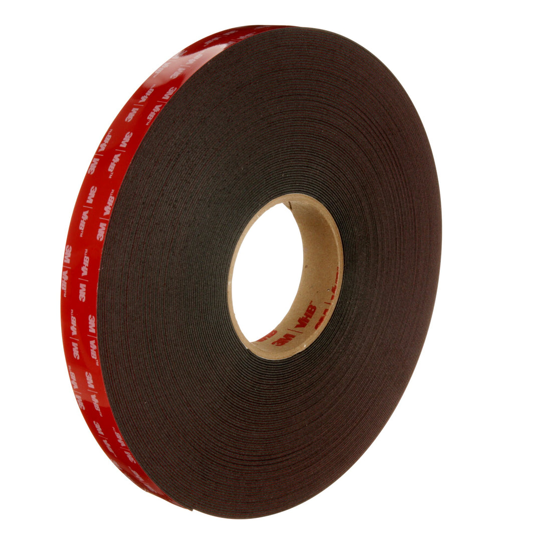 3M VHB Tape 5925, Black, 2 in x 72 yd, 25 mil