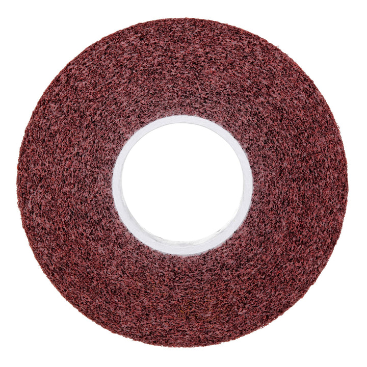 Scotch-Brite Metal Finishing Wheel, MF-WL, 5A Medium, 8 in x 1 in x 3
in