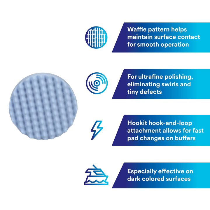 3M Perfect-It Ultrafine Polishing Pad, 05733, 8 in