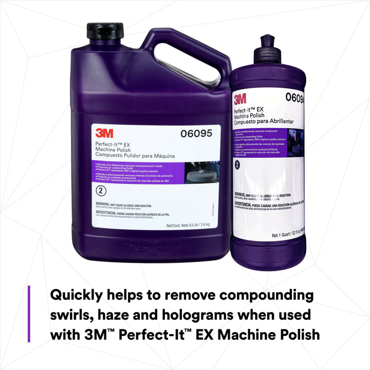 3M Perfect-It Foam Polishing Pad, 05738, 8 in