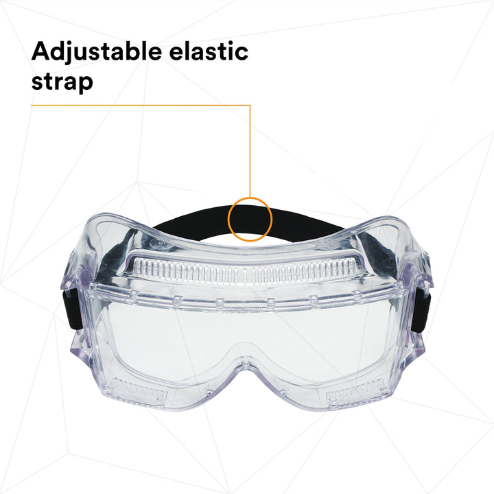 3M Centurion Impact Safety Goggles 452AF, 40301-00000-10, ClearAnti-Fog Lens