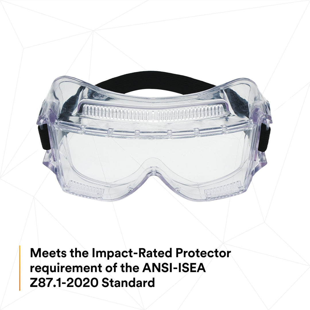 3M Centurion Impact Safety Goggles 452AF, 40301-00000-10, ClearAnti-Fog Lens